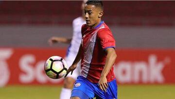 Jugador costarricense: "Vine a Chile a aprender de Vidal y Alexis"