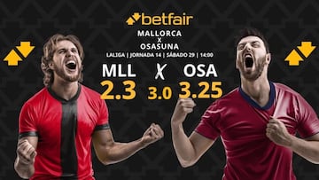 RCD Mallorca vs. CA Osasuna: horario, dónde ver, pronósticos y clasificación
