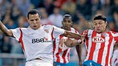 Luis Fabiano frena al Atlético