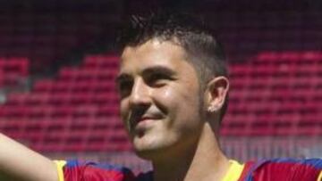 Villa: "Fiché por el Barça para este tipo de partidos"