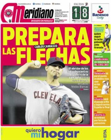 Portadas de la prensa deportiva