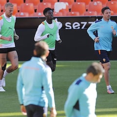 El Valencia recibirá al Espanyol sin Gabriel, Gayà, Diakhaby, Jason y Marcos André