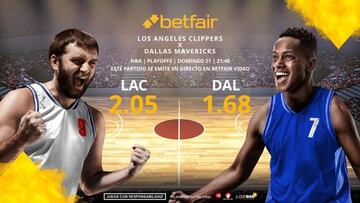 Los Angeles Clippers vs. Dallas Mavericks: horario, TV, estadísticas, cuadro y pronósticos