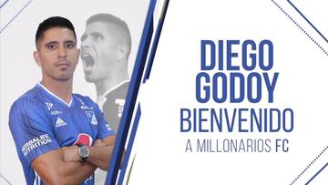 Diego Godoy es nuevo jugador de Millonarios