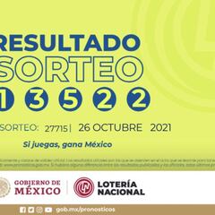 Resultados Lotería Tris Extra hoy: ganadores y números premiados | 26 de octubre