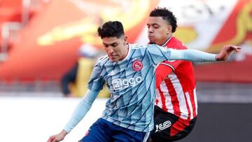 En duelo de mexicanos, Ajax y PSV dividieron unidades