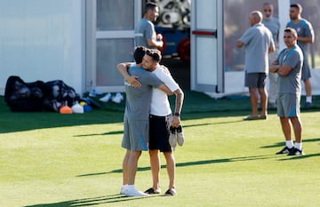 El argentino y Saúl han coincidido 3 temporadas en el equipo rojiblanco.