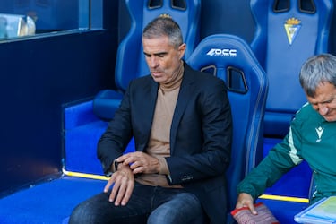 Gaizka Garitano: “Podría haber cambiado a ocho o nueve jugadores en la primera parte”