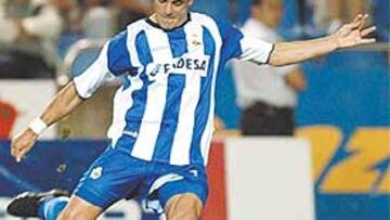 <b>COMPETENCIA.</B> Pandiani tiene que luchar con Tristán por el puesto.