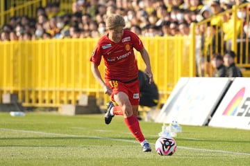 Club: Nagoya Grampus | Velocidad máxima: 36,9 km/h.