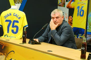 05/09/23 CADIZ CF RUEDA DE PRENSA DE DESPEDIDA DE JUAN CALA