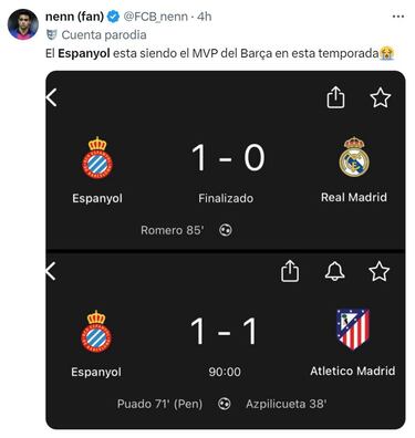 Las polémicas del Madrid, el Barça... Los memes más divertidos de la jornada