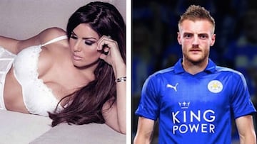 Becky Vardy (Instagram) y Jamie Vardy (Twitter)