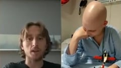 La sorpresa de cumpleaños de Modric a un niño con cáncer
