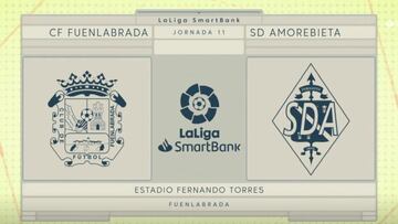 Resumen del Fuenlabrada vs. Amorebieta de LaLiga SmartBank