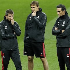 Lopetegui, Sanz y Celades: el pasado culé del staff madridista