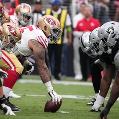 Who was the 49ers QB for the preseason game against the Raiders?