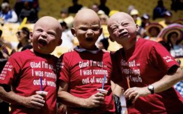 Carnaval en las gradas del Sevens World Series