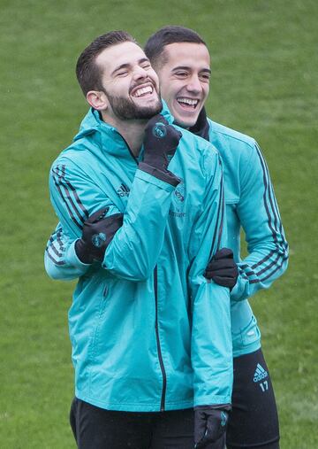 Nacho y Lucas Vázquez. 