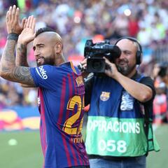 Lo mejor de Arturo Vidal en el Joan Gamper