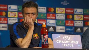 13/02/17 PREVIA PARTIDO CHAMPIONS LEAGUE OCTAVOS IDA ESTADIO PARQUE DE LOS PRINCIPES
PARIS SAINT GERMAIN PSG - BARCELONA
RUEDA DE PRENSA DE LUIS ENRIQUE