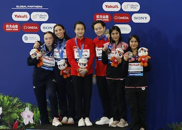 Lía y Mía, las gemelas clavadistas ganan bronce en Mundial de Deportes Acuáticos
