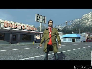 Alan Wake fotografiado en acción