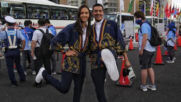 Yuta Matsui fue el encargado de aclarar lo que llevaba puesto la delegación colombiana en la inauguración de los Juegos Olímpicos de Tokio 2021