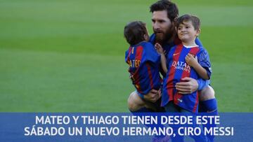 Messi, baja ante el Málaga por su tercera paternidad