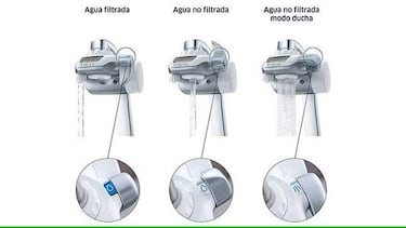 Elimina el sabor a cloro con este filtro de agua para el grifo de casa