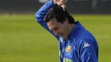 <b>CENTRADO. </b>Emery espera que el Valencia eche el resto en las nueve jornadas que quedan de Liga.