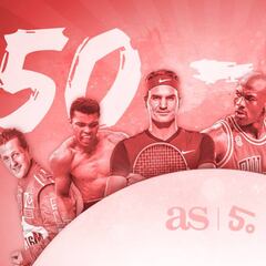 Los 50 mejores deportistas del mundo: hoy del 50 al 41