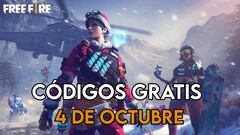 Free Fire | Códigos de hoy viernes 4 de octubre de 2024: recompensas gratis