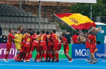 El júbilo de los RedSticks en Beteró.