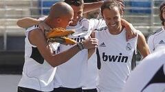 Cristiano reconcilió a Carvalho y Pepe