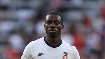 Tim Weah con el USMNT