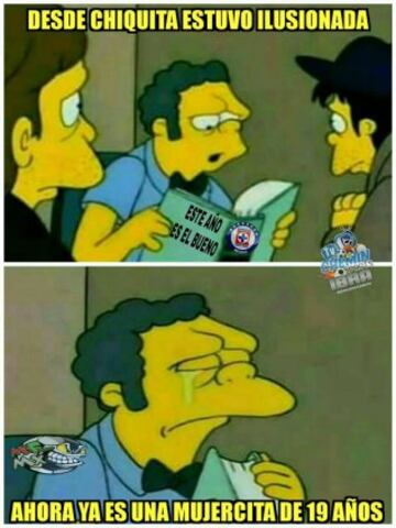 La Máquina quedó eliminada de la Copa MX al perder 1-0 con Morelia y de inmediato las redes arremetieron contra el nuevo fracaso azul.