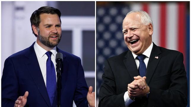 Tim Walz vs. JD Vance: ¿Qué dicen las encuestas previo al debate vicepresidencial?