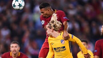Juan Jesús y Griezmann.