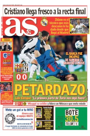 Las portadas de AS de abril