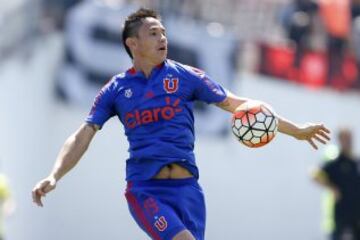 El delantero argentino chileno de la U recibía $21.315.583 en 2015.