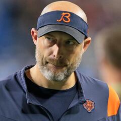Bears coach Nagy relieved after snapping streak against Lions