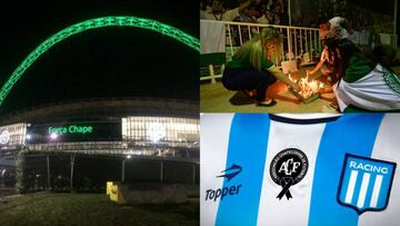 11 muestras de solidaridad en el mundo por el Chapecoense