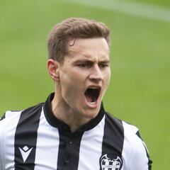 De Frutos es una mina: un tercio de los goles del Levante llevan su firma