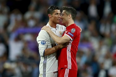 Cristiano, más impacto en el Atleti que Lewandowski en el Barça