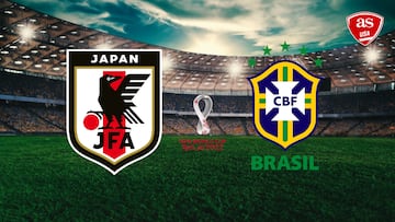 Game between Japan and Brazil for preparation to the Qatar World Cup.