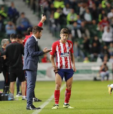 Simeone y Vietto.