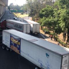Así fue el bloqueo de transportistas en los principales accesos de la CDMX