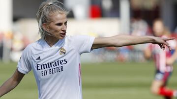 Jakobsson, jugadora del Real Madrid femenino.