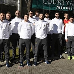 Los Hispanos llevan al Mundial 800 kilos de material deportivo
